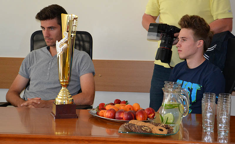 Matic Zupanc in Jan Repas