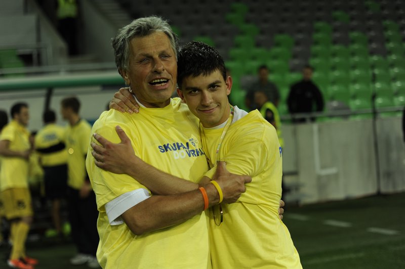 Miran Kralj in Tadej Apatič