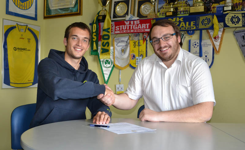 Žiga Kous in Matej Oražem