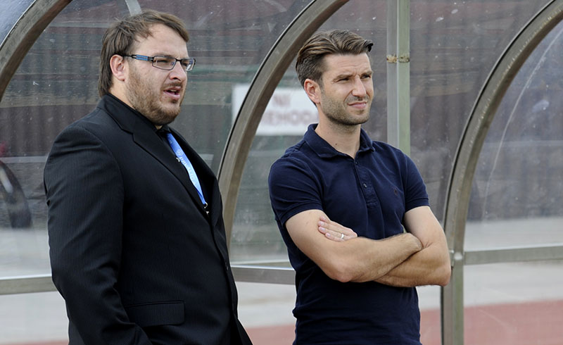 Matej Oražem in Luka Elsner