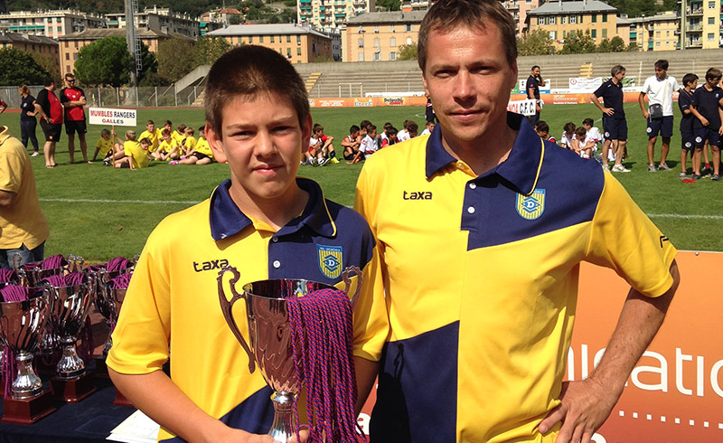 Tian Pantelić in Tomi Bronič