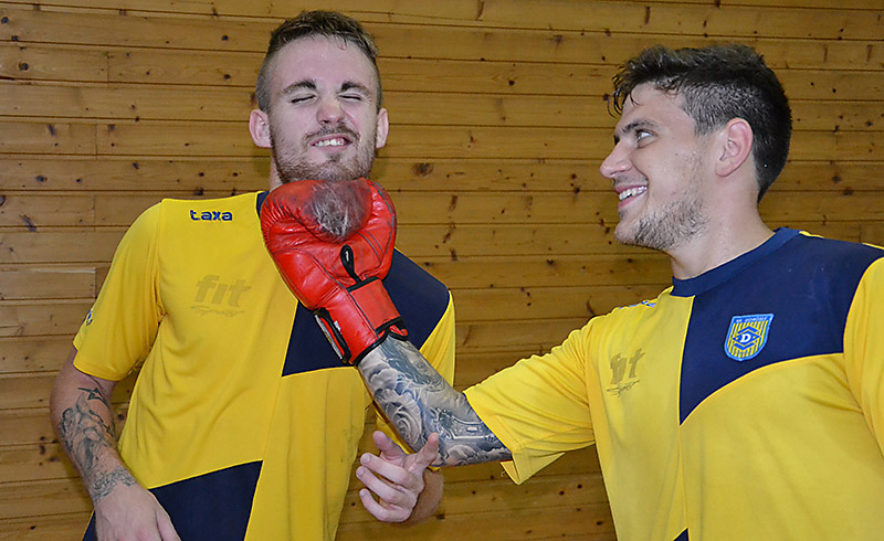 Žan Majer in Erik Janža