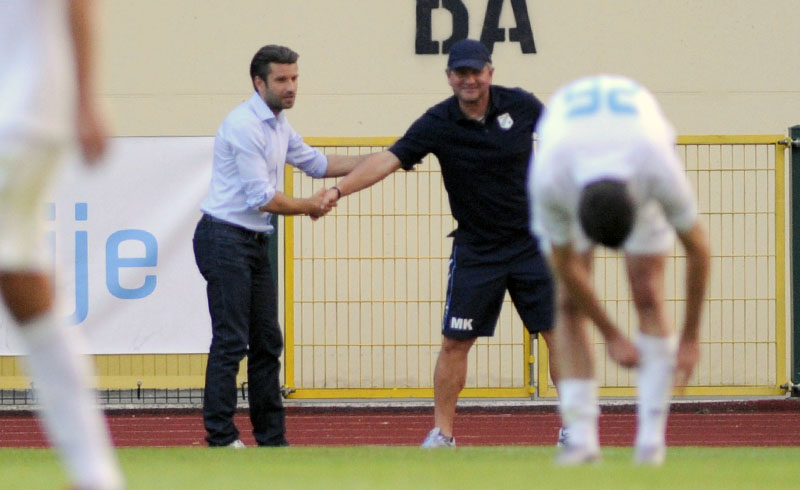 Luka Elsner in Matjaž Kek