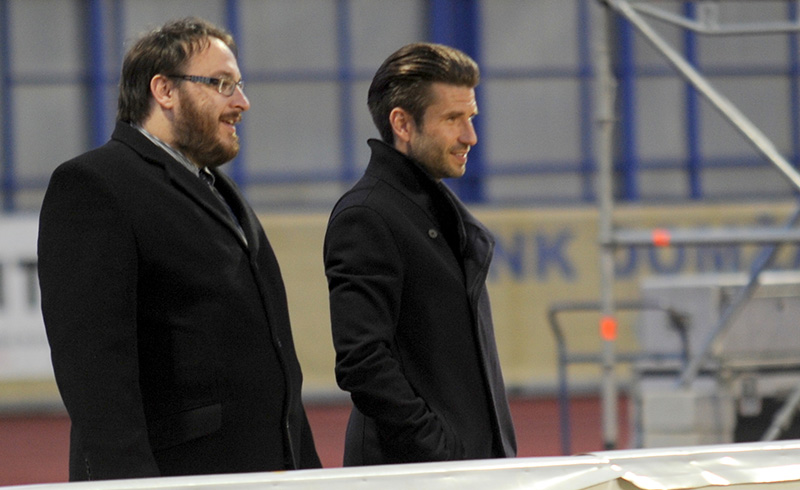 Matej Oražem in Luka Elsner